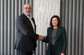 cristina de parias (bbva) y emilio gayo (telefonica) cristina de parias (bbva) y emilio gayo (telefonica)