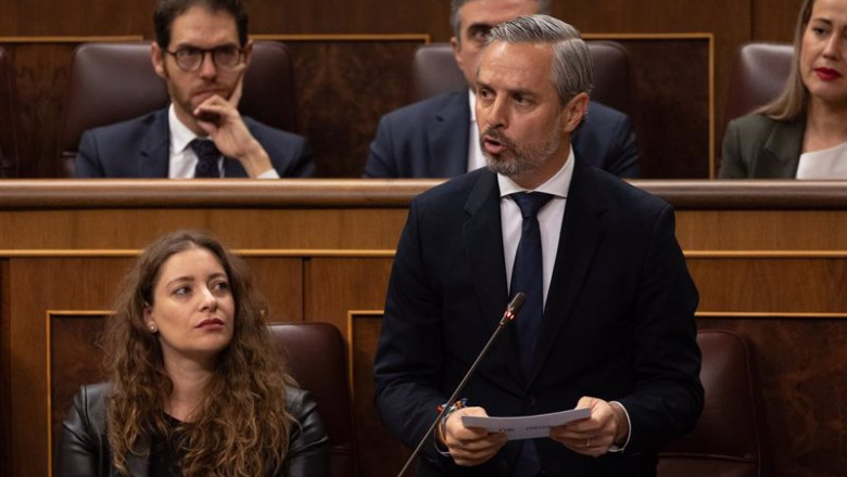 ep archivo   el diputado del pp juan bravo interviene durante una sesion de control al gobierno en
