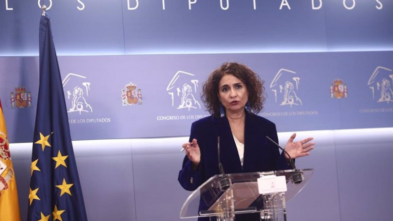 ep archivo la ministra de hacienda y portavoz del gobierno maria jesus montero en rueda de prensa ep archivo la ministra de hacienda y portavoz del gobierno maria jesus montero en rueda de prensa