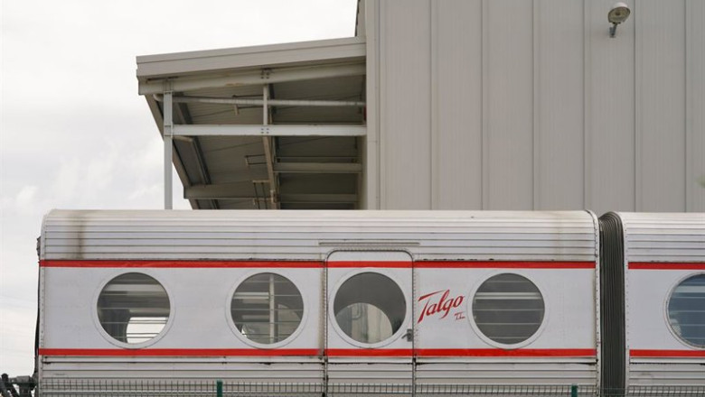 ep archivo   tren de talgo en la planta de talgo a 29 de agosto de 2024 en rivabellosa alava