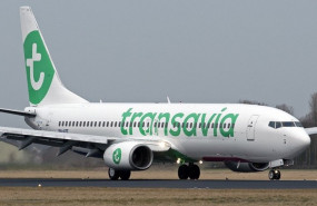 ep archivo   un avion de la aerolinea transavia