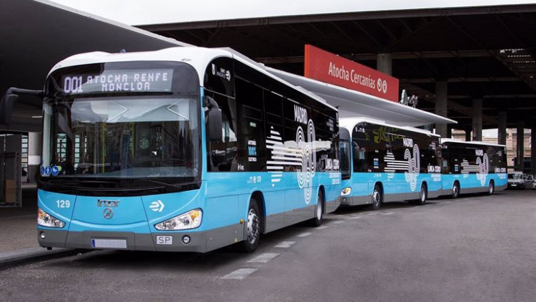 Autobuses de Irizar para la EMT de Madrid | IRIZAR E-MOBILITY - Archivo ep autobuses de irizar para la emt de madrid