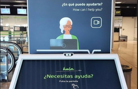ep barajas informara a los viajeros con videollamadas interactivas 24 horas