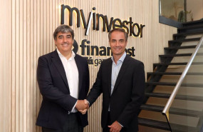 ep carlos aso ceo de andbank y vicepresidente de myinvestor izq y asier uribeechebarria ceo y