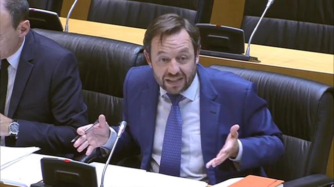 El diputado de Ciudadanos Francisco de la Torre, en la Comisión de Hacienda | CIUDADANOS CONGRESO - Archivo ep diputadociudadanos franciscola torre encomisionhacienda
