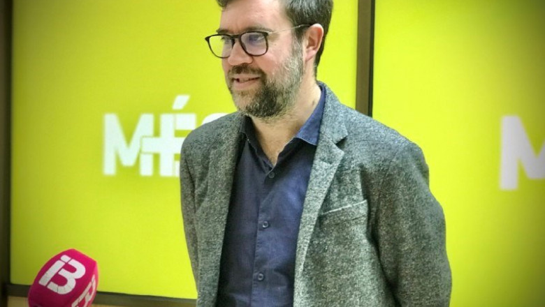 El coordinador de MÉS, Antoni Noguera, critica que el Gobierno "actúe a golpe de improvisación". | MÉS ep el coordinador de mes antoni noguera critica que el gobierno actue a golpe de improvisacion