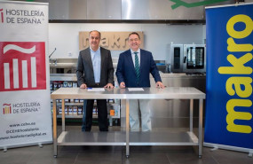 ep el director general de makro en espana david martinez y el presidente de hosteleria de espana ep el director general de makro en espana david martinez y el presidente de hosteleria de espana