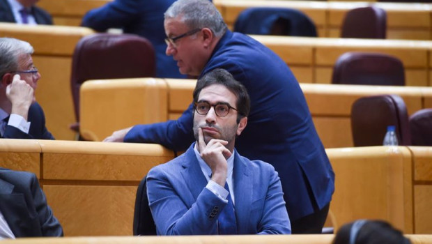 ep el ministro de economia comercio y empresa carlos cuerpo durante una sesion de control al