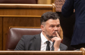 ep el portavoz de erc en el congreso gabriel rufian durante una sesion plenaria extraordinaria en el