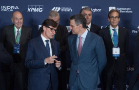 ep el presidente del gobierno pedro sanchez y el presidente de la generalitat de catalunya salvador