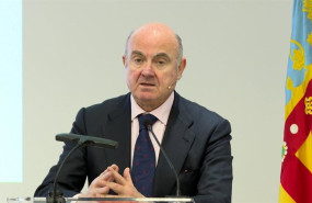ep el vicepresidente del banco central europeo bce luis de guindos en una jornada en camara valencia