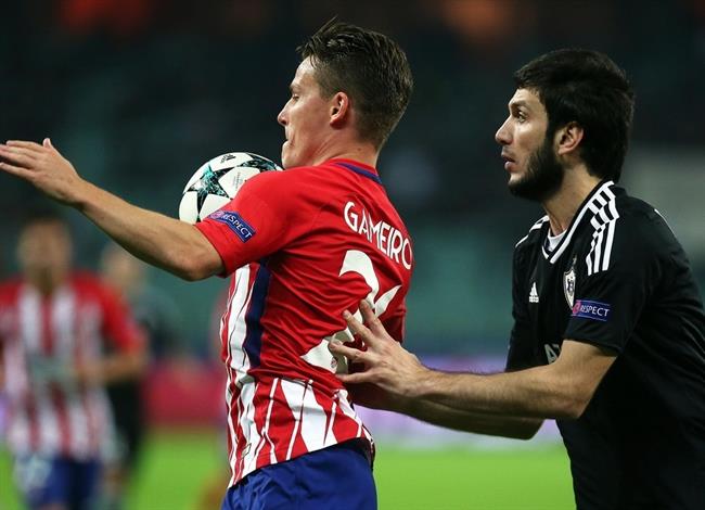Gameiro en el Qarabag - Atlético Madrid | ÁNGEL GUTIÉRREZ ep gameiroqarabag - atletico madrid