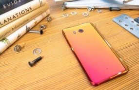 ep htc u11 solar red smartphone telefono movil tecnologia