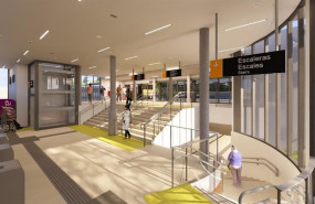 ep imagen virtual de la futura estacion de viladecans barcelona