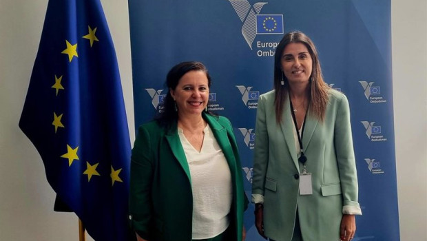 ep la eurodiputada del bng ana miranda con la defensora del pueblo europeo teresa anjinho ep la eurodiputada del bng ana miranda con la defensora del pueblo europeo teresa anjinho