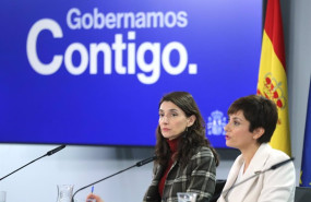 ep la ministra de justicia pilar llop y la ministra portavoz isabel rodriguez durante la rueda de ep la ministra de justicia pilar llop y la ministra portavoz isabel rodriguez durante la rueda de
