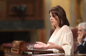 ep la portavoz parlamentaria del psoe adriana lastra interviene en la sesion de control al gobierno