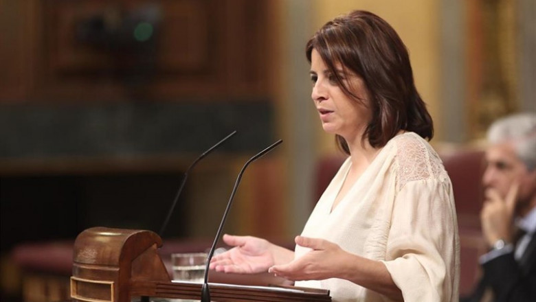 La portavoz parlamentaria del PSOE, Adriana Lastra, interviene en la sesión de control al Gobierno en funciones, en Madrid (España) a 11 de septiembre de 2019. | Eduardo Parra - Europa Press ep la portavoz parlamentaria del psoe adriana lastra interviene en la sesion de control al gobierno