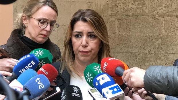 ep la presidentala junta susana diaz atiendelos medios