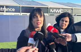 ep la secretaria de politicas digitales de la generalitat gina tost valorando el mwc de 2024