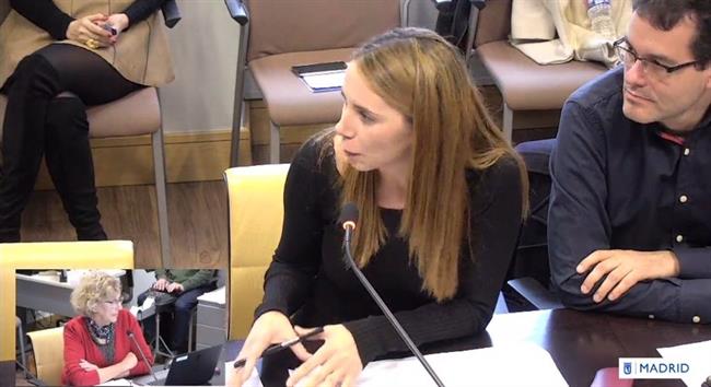 Mar Espinar en la Comisión de Cultura del Ayuntamiento de Madrid | PSOE ep mar espinarla comisionculturaayuntamientomadrid