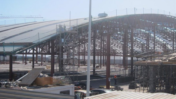 ep nuevo edificio que unira las terminales del aeropuerto tenerife sur