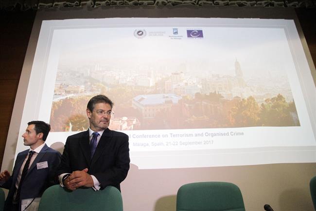 Rafael Castalá en conferencia sobre terrorismo en Málaga | EUROPA PRESS/ALEX ZEA ep rafael castala en conferenciaterrorismomalaga