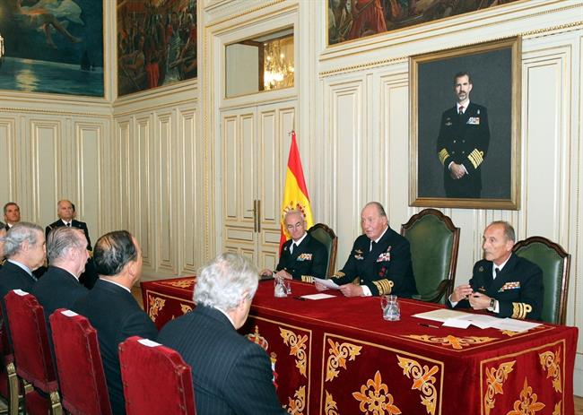 El Rey Juan Carlos preside la Junta del Real Patronato del Museo Naval | CASA REAL ep rey juan carlos presidejuntareal patronatomuseo naval
