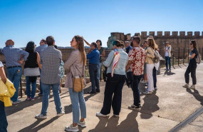 ep turistas en badajoz durante almossassa