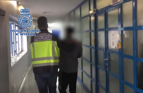 ep un profugo reclamado por alemania por trafico de drogas detenido en una calle de marbella malaga