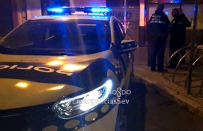ep vehiculo de la policia local en una imagen de archivo