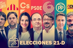 candidatos elecciones cataluna 21d