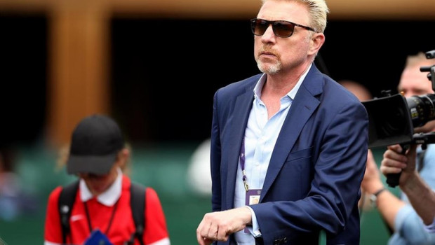 ep 09 july 2019 england london german former tennis player boris becker watches players in action on 20190830111411