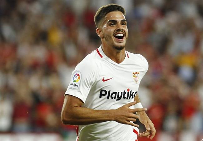 André Silva celebra un gol con el Sevilla | LALIGA ep andre silva celebragolsevilla