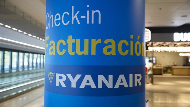 ep archivo   carteleria indicadora de ryanair en el aeropuerto adolfo suarez madrid barajas a 23 de