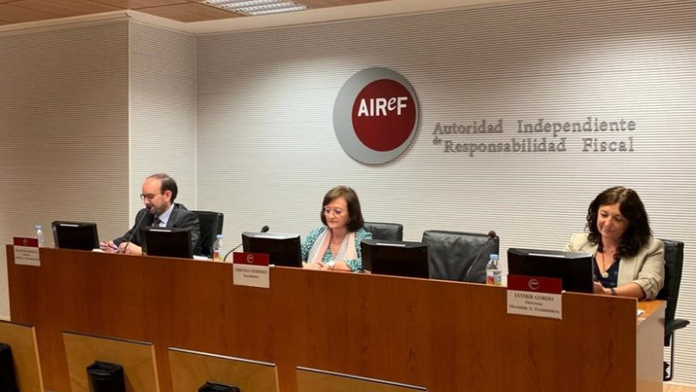 ep archivo imagen de la rueda de prensa ofrecida este jueves por la presidenta de la airef ep archivo imagen de la rueda de prensa ofrecida este jueves por la presidenta de la airef
