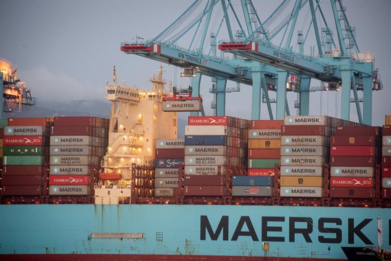 El gigante del transporte marítimo Maersk mejora sus previsiones para 2024