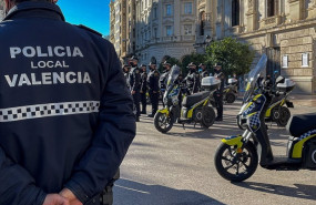 ep archivo   seat mo 125 para la flota de la policia municipal en valencia