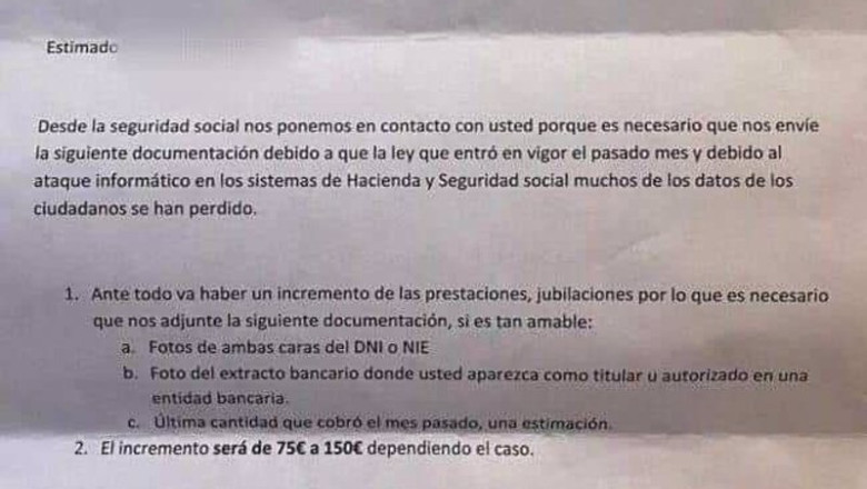 ep carta estafa con el membrete de la tesoreria general de la seguridad social ep carta estafa con el membrete de la tesoreria general de la seguridad social