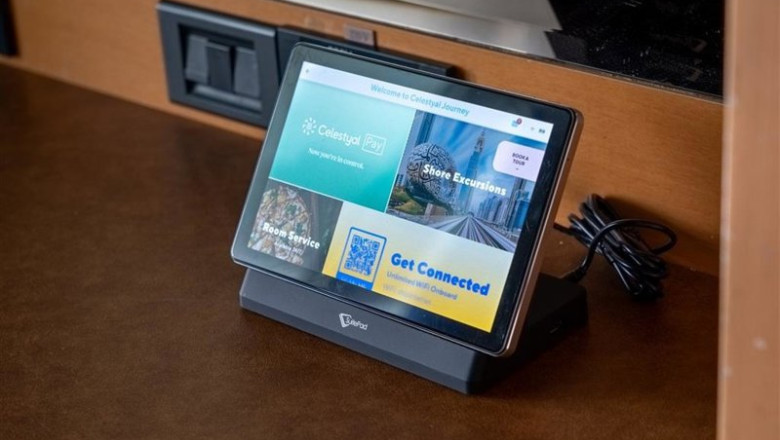 ep celestyal digitaliza su flota con la instalacion de tablets en todas las cabinas del celestyal