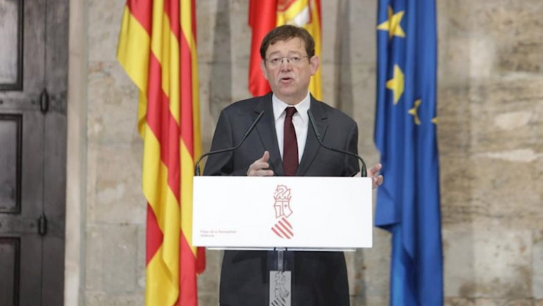 ep comparecencia de ximo puig en el palau de la generalitat ep comparecencia de ximo puig en el palau de la generalitat