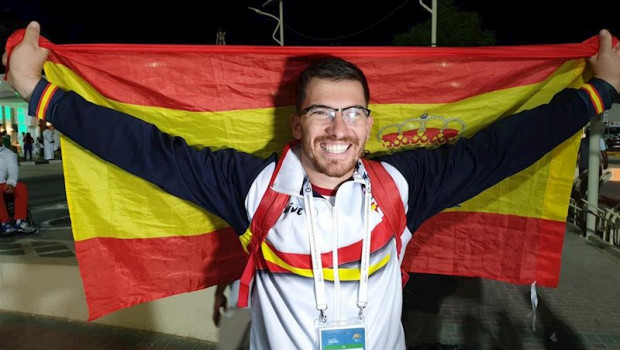 ep el atleta espanol hector cabrera plata en el mundial paralimpico 2019