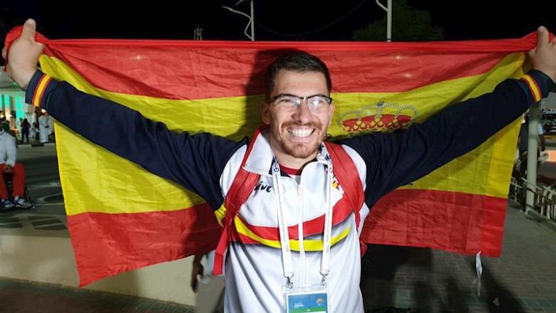 ep el atleta espanol hector cabrera plata en el mundial paralimpico 2019 ep el atleta espanol hector cabrera plata en el mundial paralimpico 2019