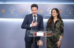 ep el portavoz adjunto del grupo parlamentario de ciudadanos edmundo bal y la portavoz de igualdad