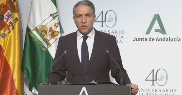 ep el portavoz del gobienro andaluz elias bendodo