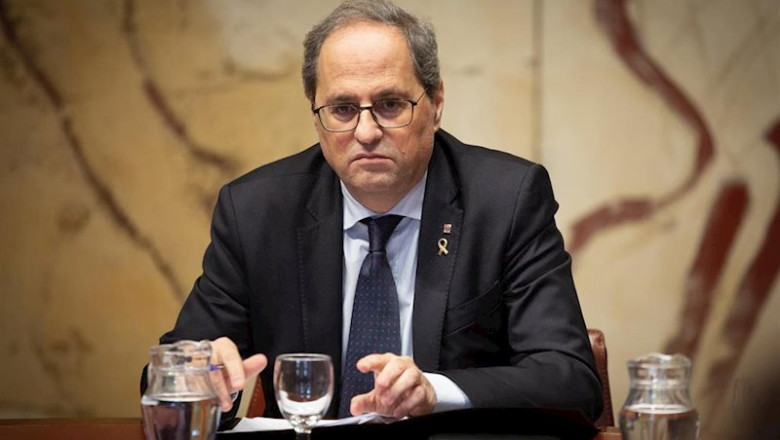 ep el presidente de la generalitat quim torra d se reune con el vicepresidente de la generalitat