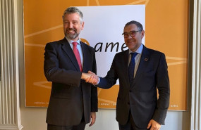 ep el presidente ejecutivo de cesce fernando salazar y el director general de amec joan tristany