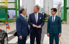 ep el rey de paises bajos guillermo alejandro conoce de la mano de ignacio sanchez galan la planta ep el rey de paises bajos guillermo alejandro conoce de la mano de ignacio sanchez galan la planta