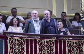 ep el secretario general de ugt pepe alvarez 2i y el secretario general de ccoo unai sordo 2d