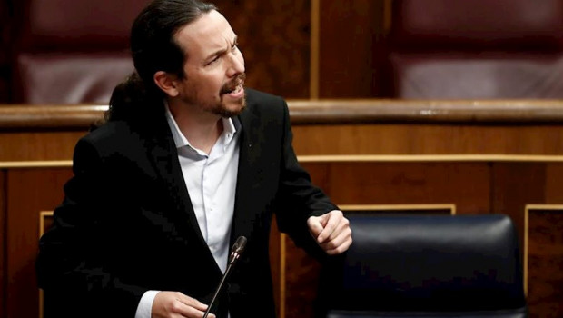 ep el vicepresidente segundo y ministro de derechos sociales pablo iglesias durante el pleno